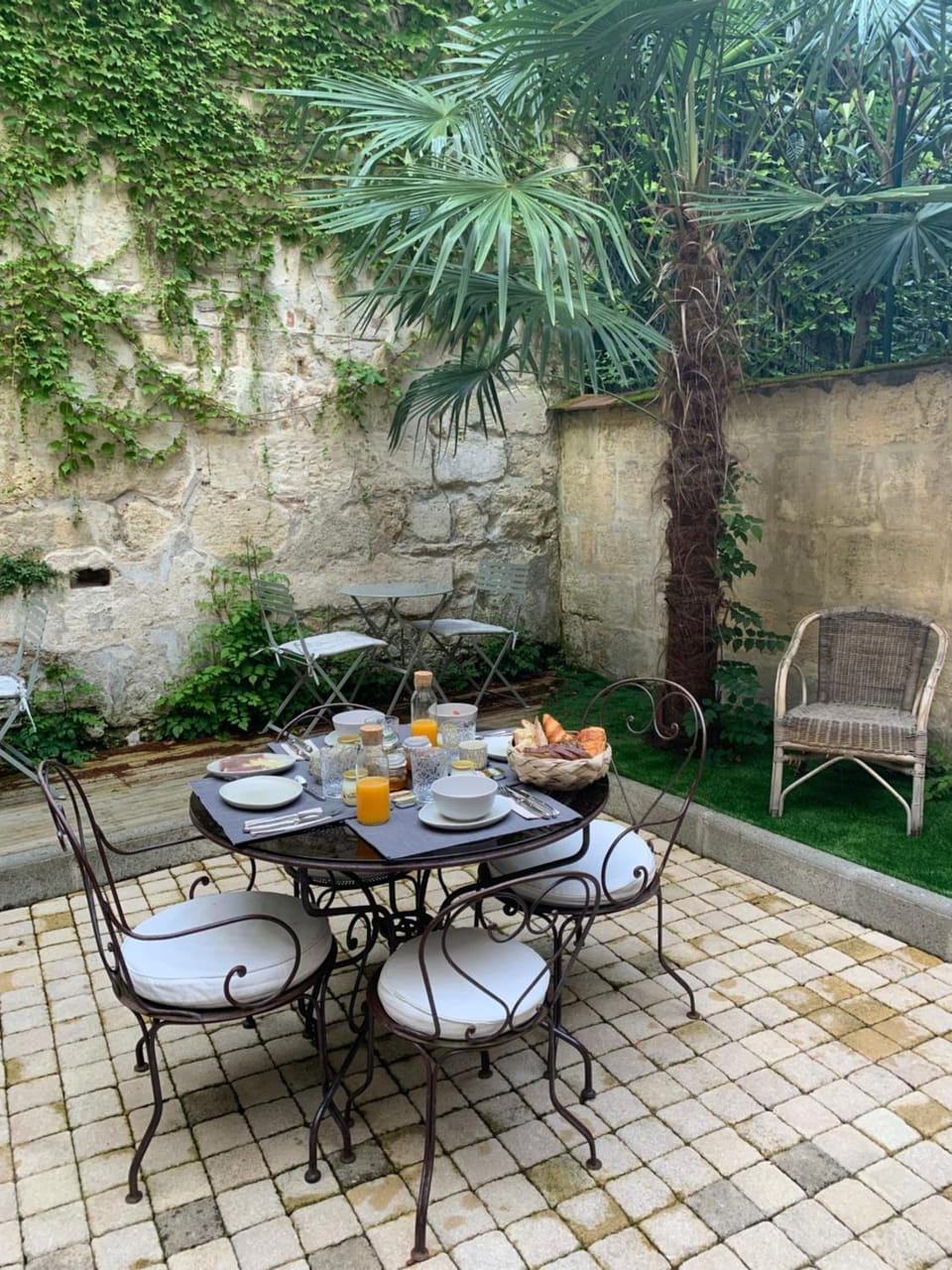 Patio, Breakfast, Continental breakfast