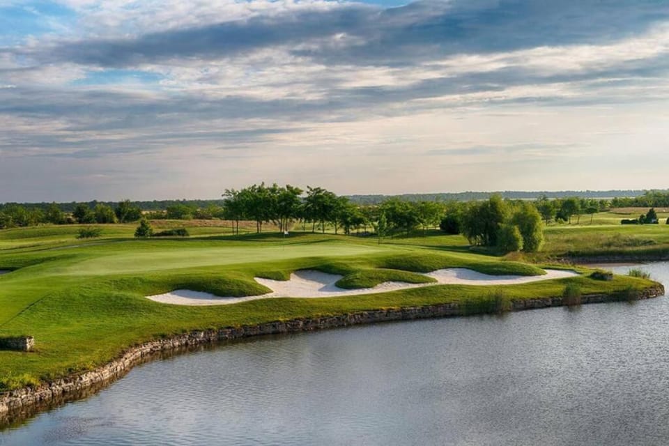 Day, Natural landscape, Bird's eye view, Golfcourse, Golfcourse