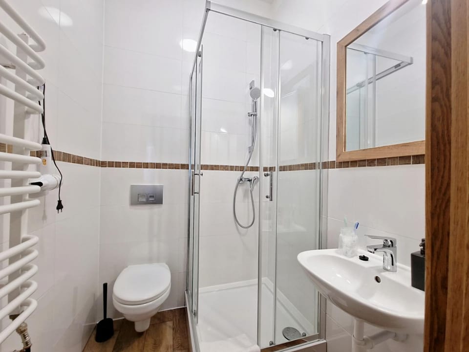 Shower, Toilet, Bathroom, towels