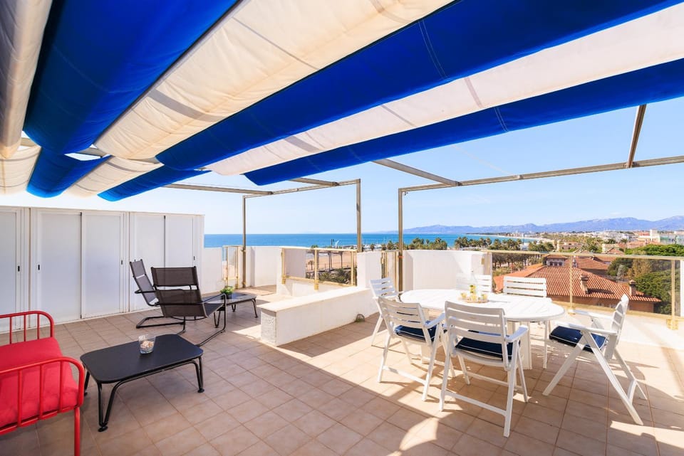 Balcony/Terrace, Dining area, Sea view