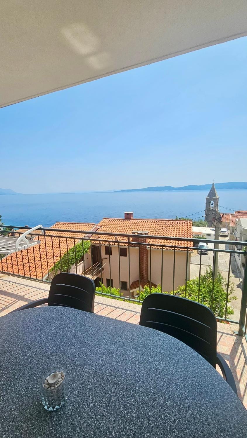 View (from property/room), Balcony/Terrace, Sea view