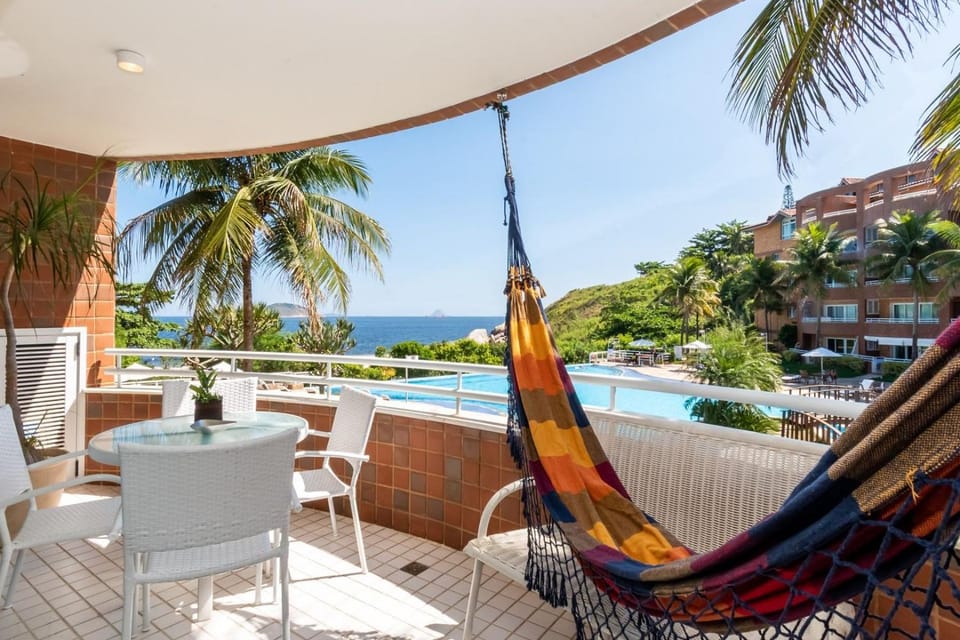 Sea Front 2-Bedroom in Camboinhas | GMO 1153/207 Apartment in Niterói