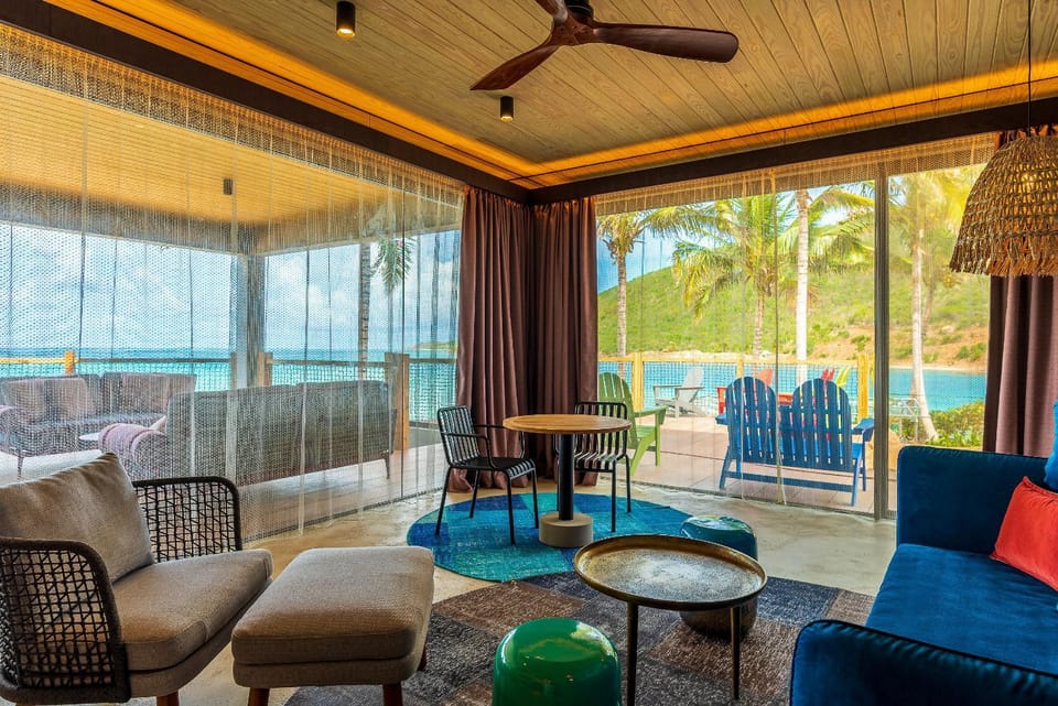 View (from property/room), Balcony/Terrace, Living room, Seating area, Area and facilities