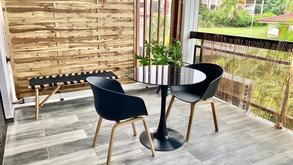 Patio, View (from property/room), Balcony/Terrace, Seating area, Dining area, Garden view