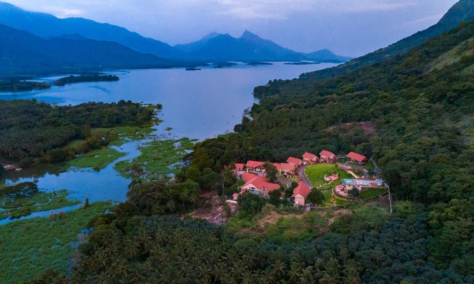 Property building, Natural landscape, Mountain view