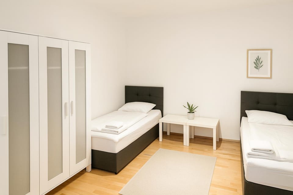 Bed, Photo of the whole room, Bedroom, wardrobe