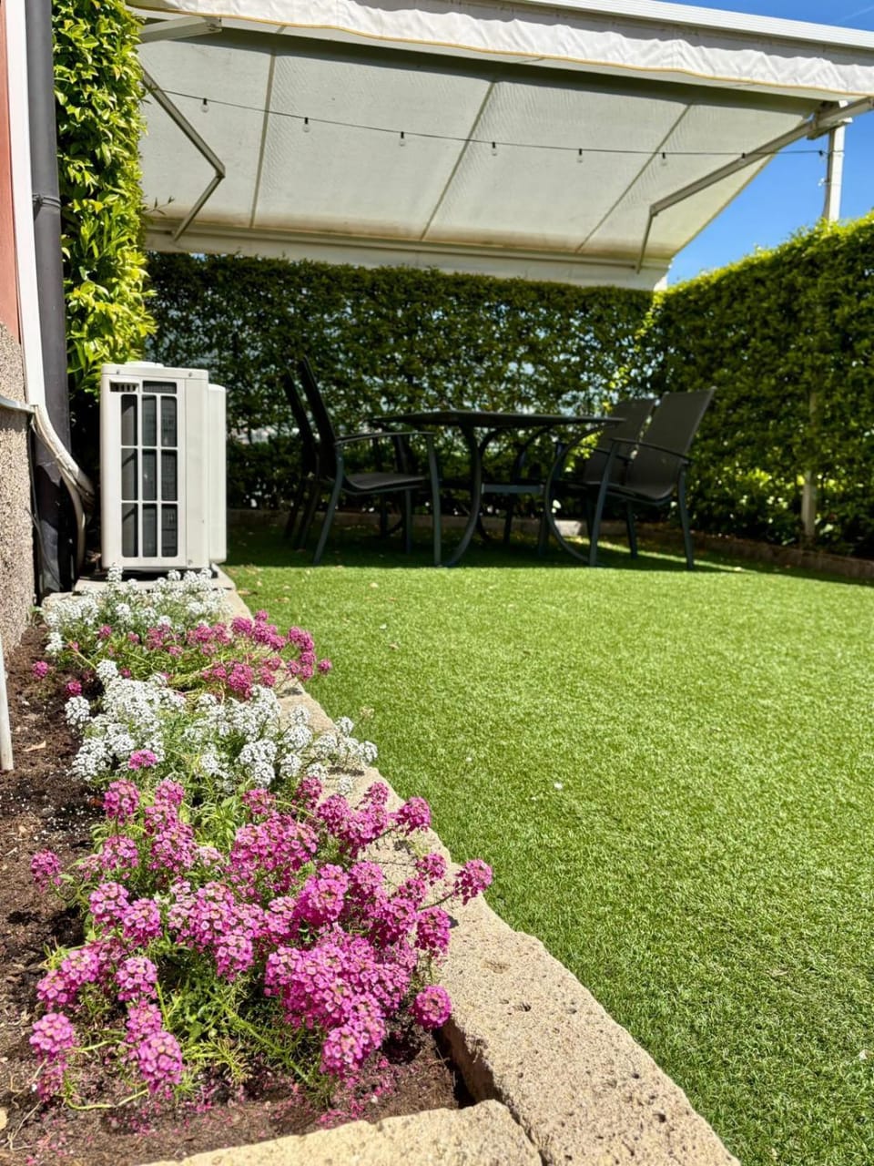 Patio, Garden, Garden view
