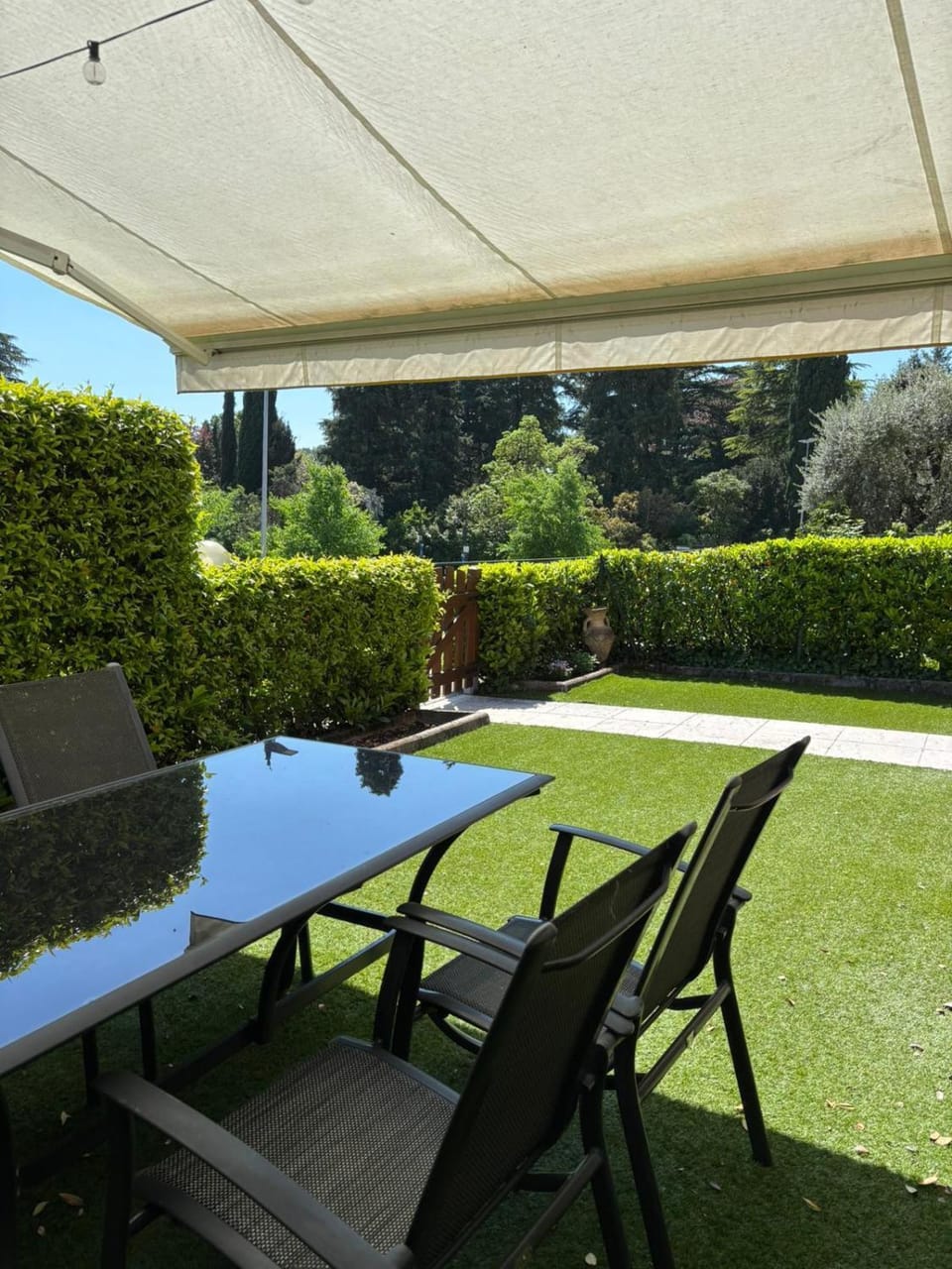 Patio, Garden, Garden view
