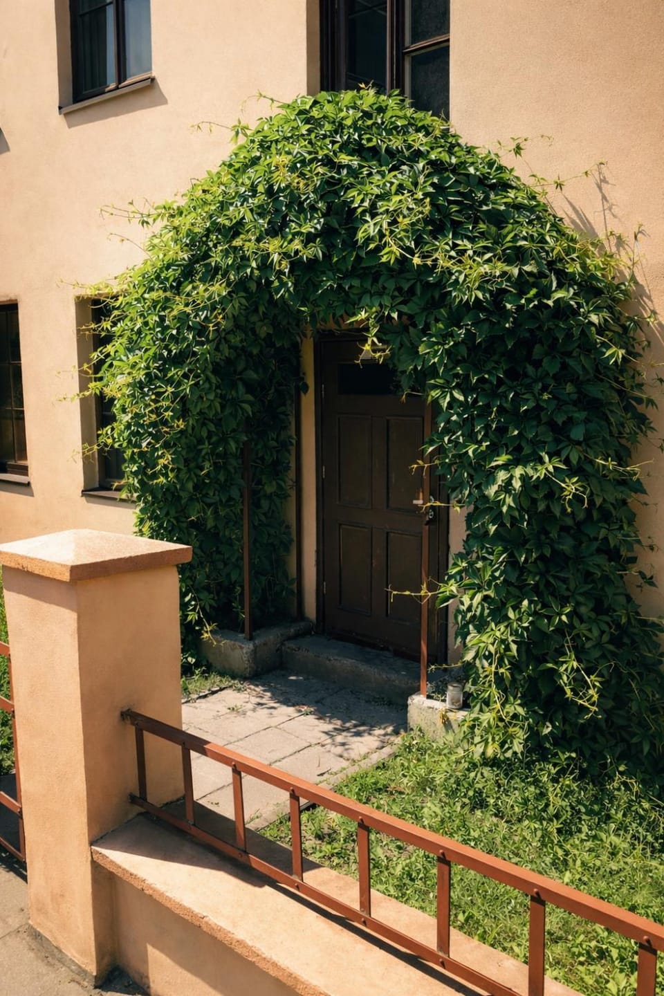 Spring, Day, Garden, Garden view