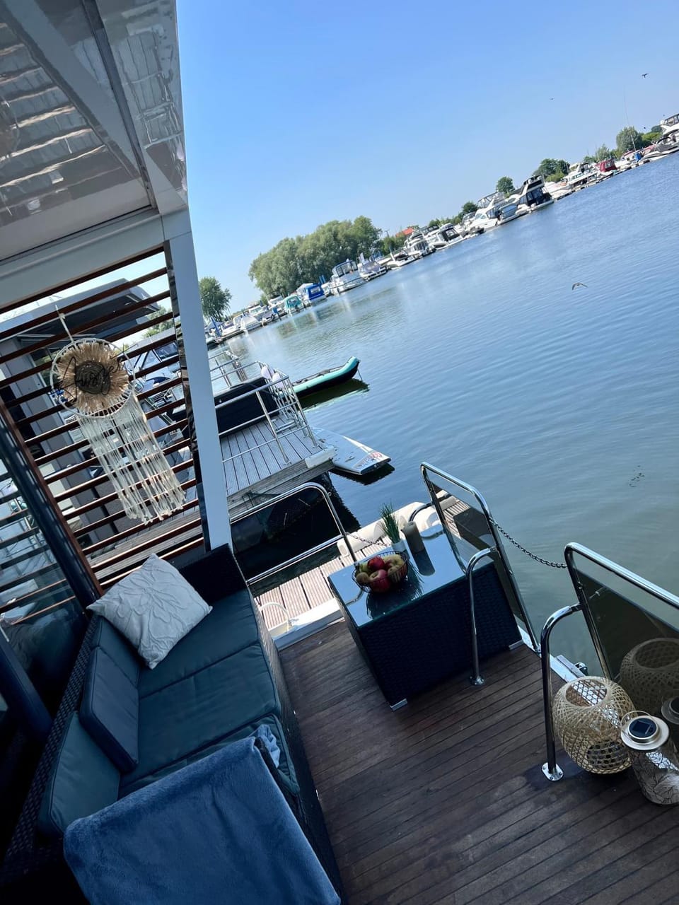 Hausboot Buddy Docked boat in Lower Saxony, Germany