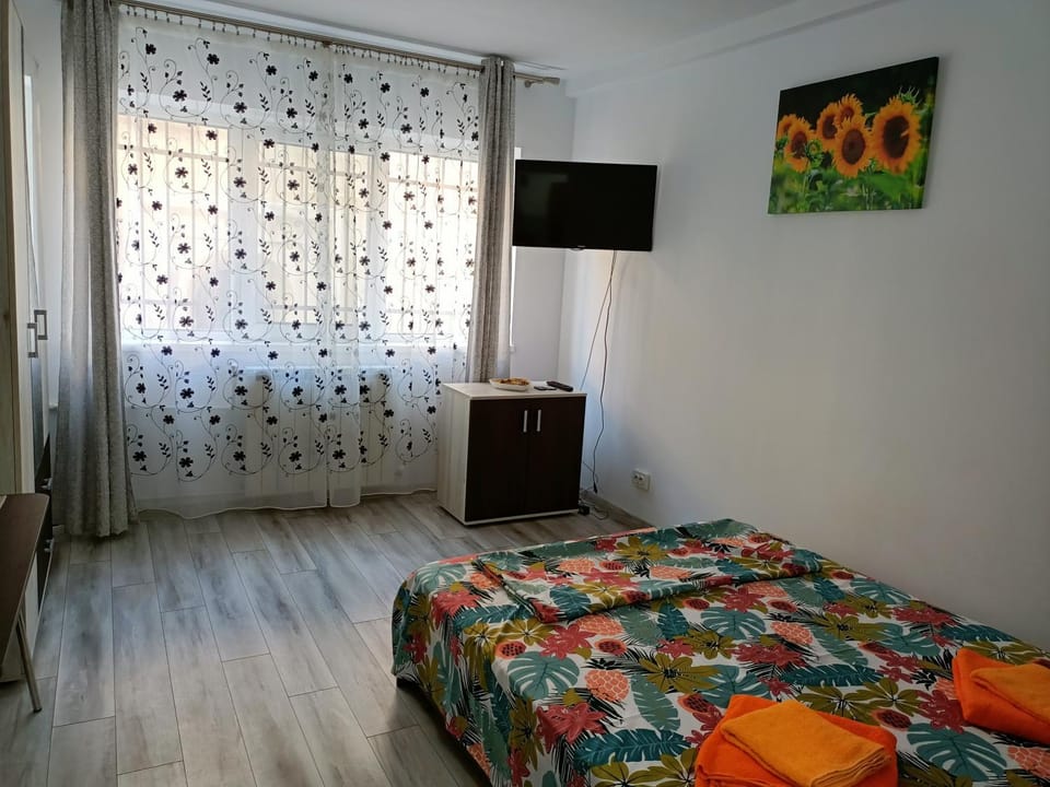 Bed, TV and multimedia, Photo of the whole room, Bedroom