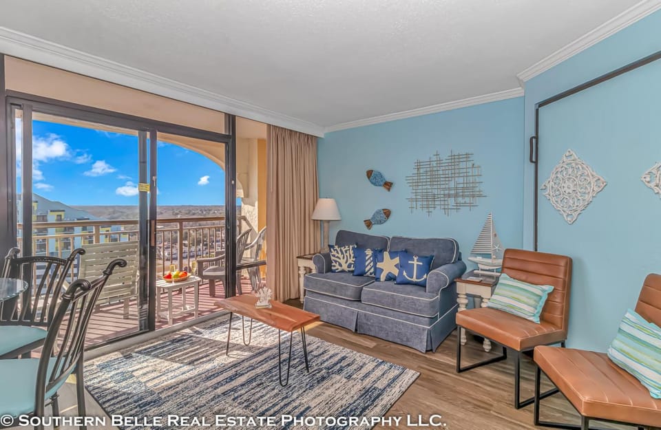 Ocean View Double Suite with Beautiful Decor and Accents Caravelle Resort 1504 Sleeps 6 Guests House in Myrtle Beach