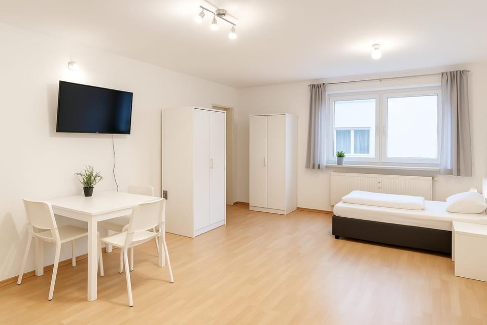 Bed, Bedroom, wardrobe