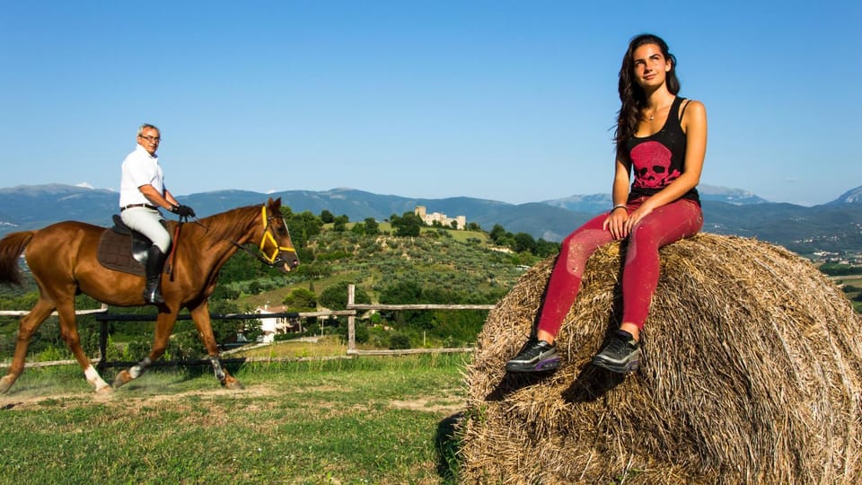 Horse-riding