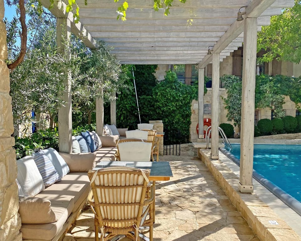 Seating area, Swimming pool
