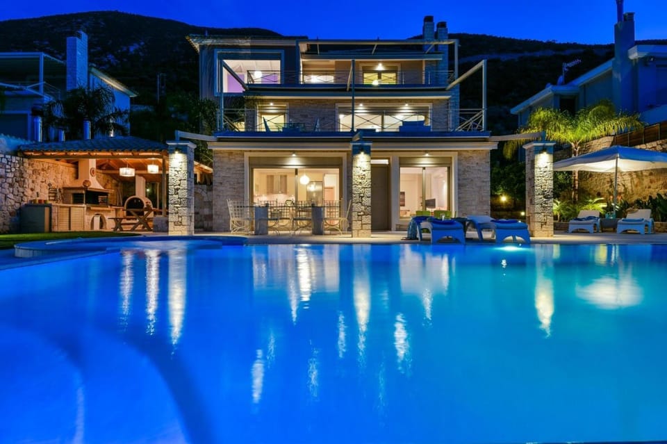 Infinite Blue Epidavros Villa in Argolis, Greece