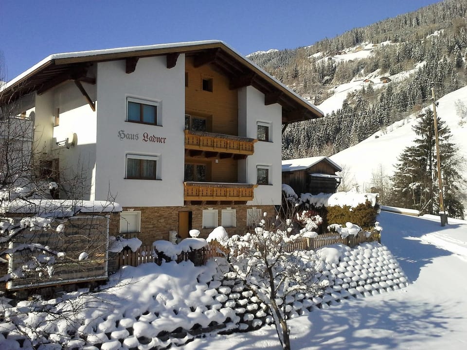 Property building, Natural landscape, Winter, Mountain view