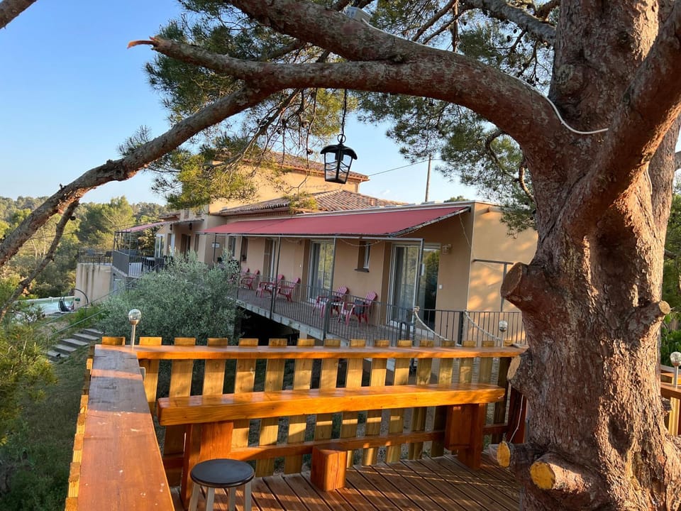 Property building, Patio
