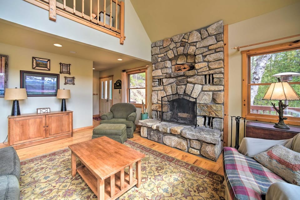 Adirondack Oasis: Lake House w/ Dock + Deck! House in Paradox Lake