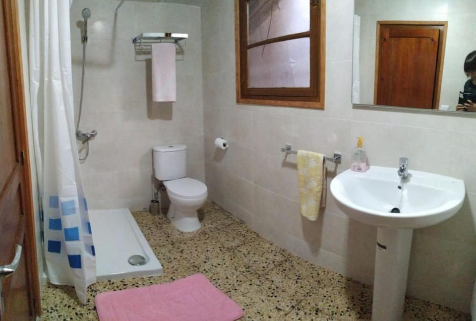 Shower, Toilet, Bathroom, towels