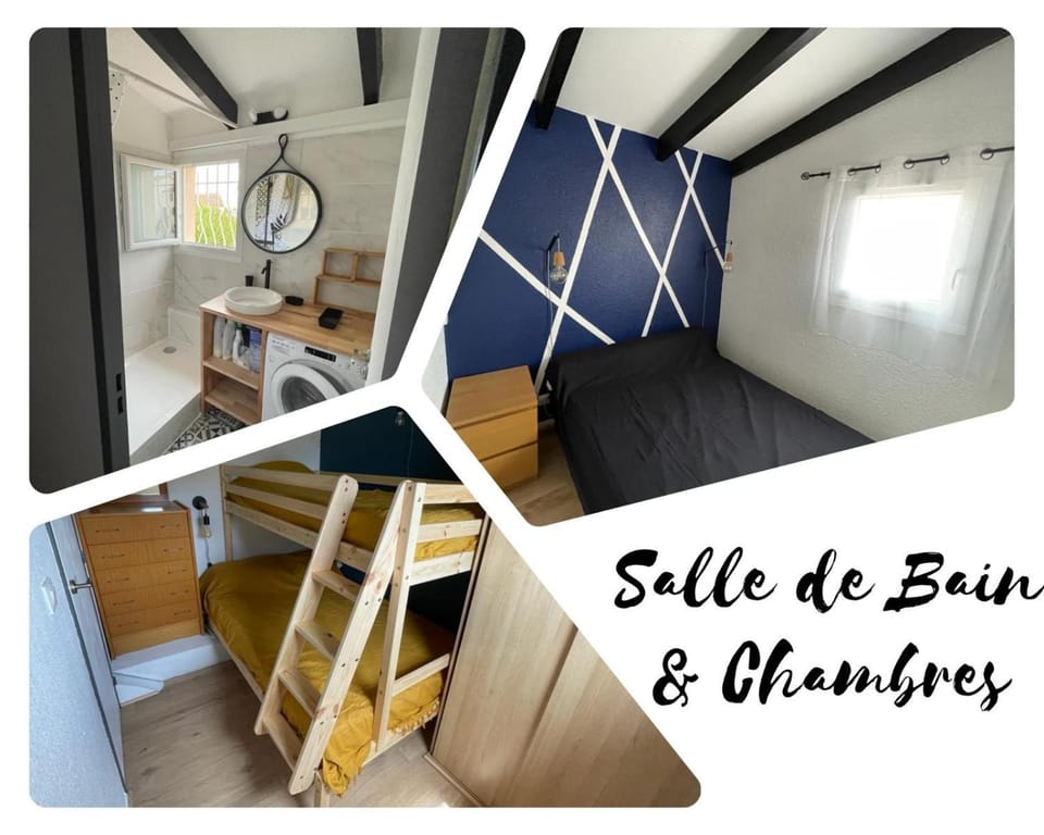 Bed, Photo of the whole room, Bedroom, bunk bed