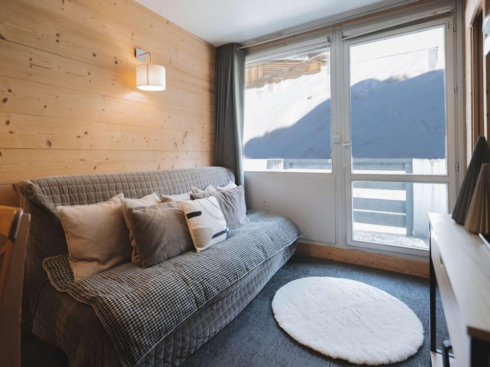 Appartement cosy pour 4 pers. avec départ ski aux pieds, proche commodités et pistes - FR-1-545-17 Apartment in Les Allues