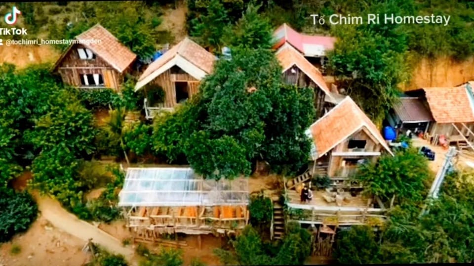 Tổ Chim Ri Homestay Măng Đen House in Vietnam
