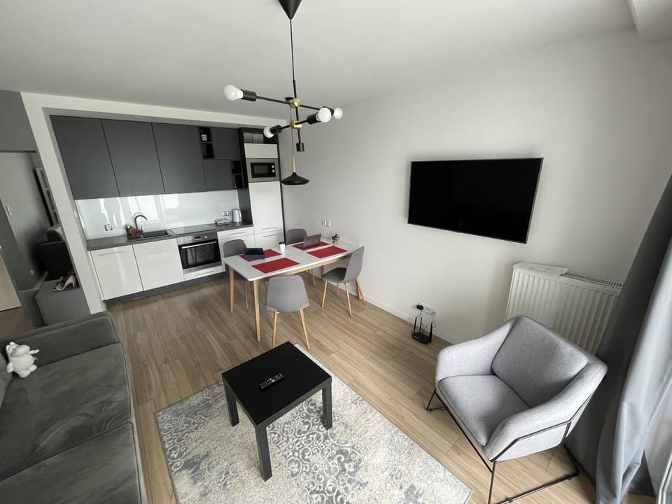 Nowy apartament w okolicach centrum Apartment in Masovian Voivodeship