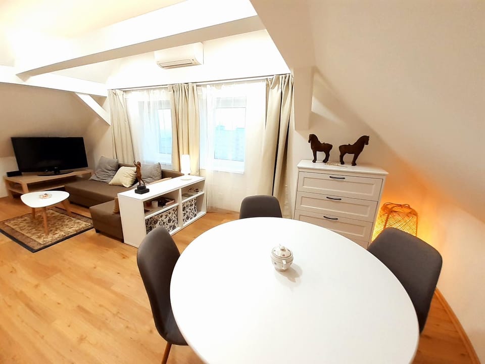 Kitchen or kitchenette, Living room, Dining area, Bedroom