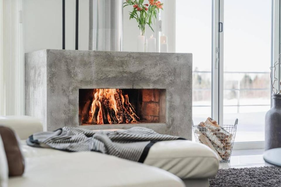 Living room, flat iron
