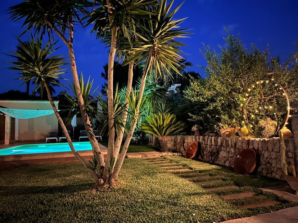 Casa rural, finca rústica con piscina Cas Padrins de Campos, Mallorca Villa in Migjorn