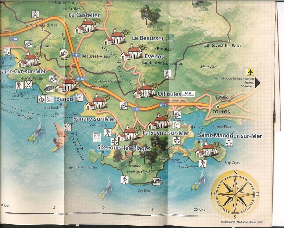 Appartement 4 personnes 5mn plage Piscine wifi parking Apartment in La Seyne-sur-Mer