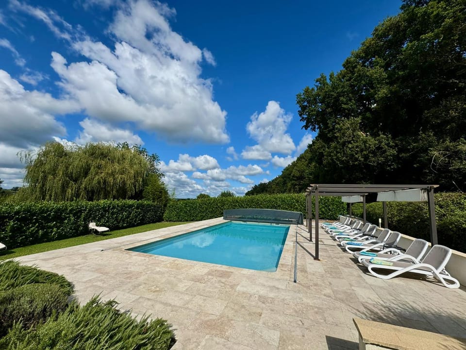 Garden, Pool view, Swimming pool, sunbed