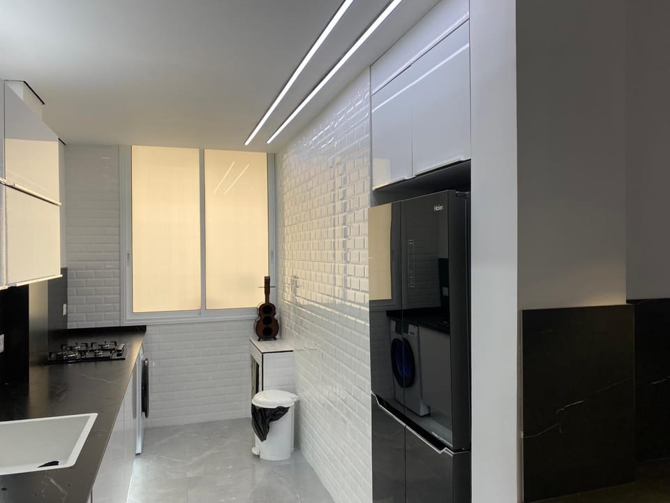 Kitchen or kitchenette, kitchen