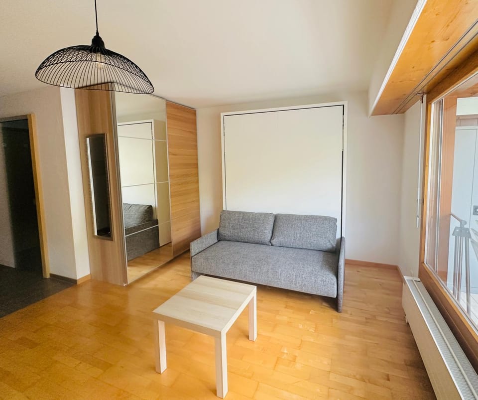 Charmant studio rénové situé dans les bains d'Ovronnaz, immeuble les Sources Apartment in Canton of Vaud