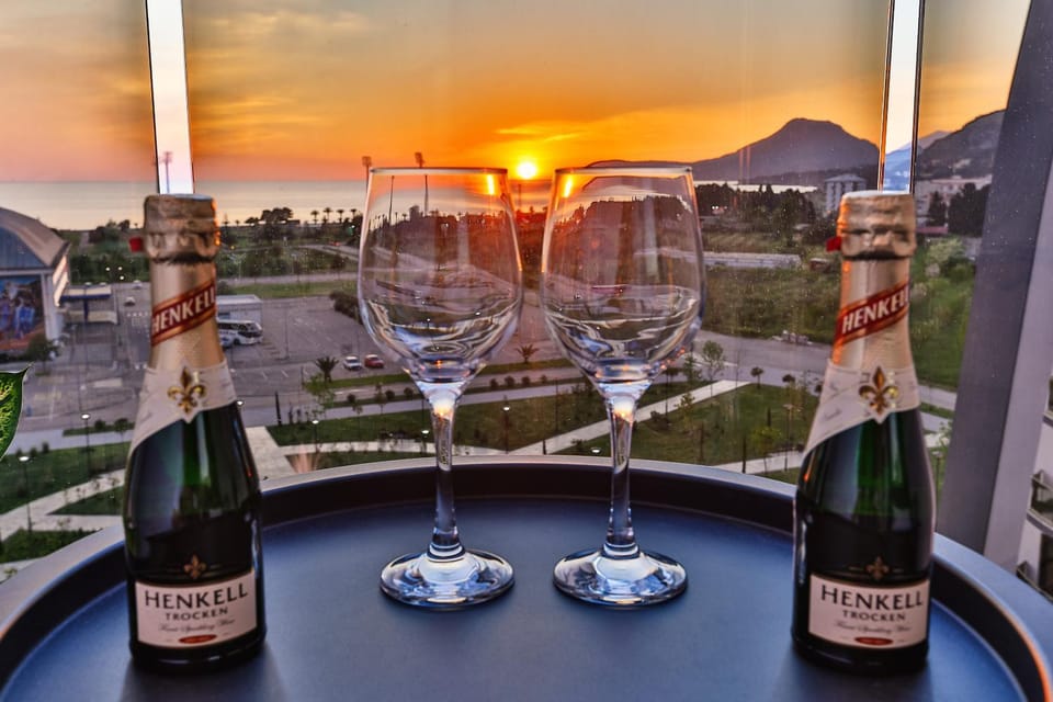 Balcony/Terrace, Sea view, Sunset