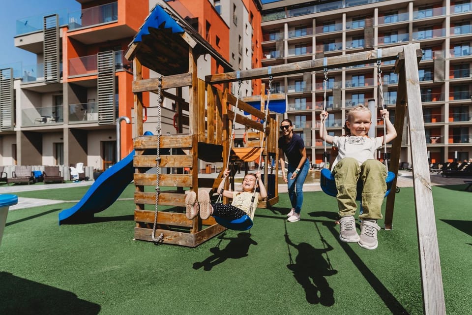 Property building, Children play ground, children