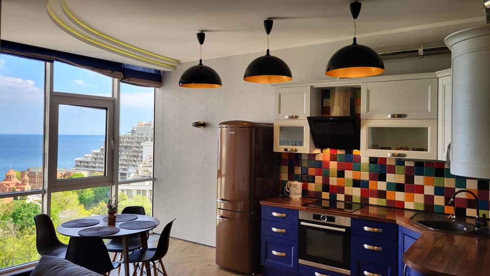 Sea view apartment in Arcadia Gagarin Plato Apartment in Odessa