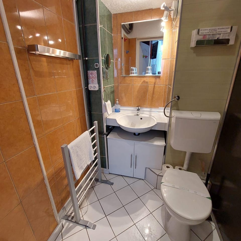 Shower, Toilet, Bathroom, towels