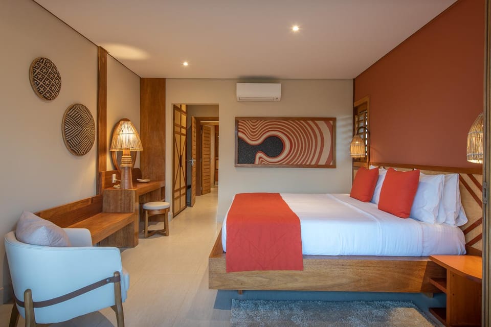 Bed, Bedroom, air conditioner