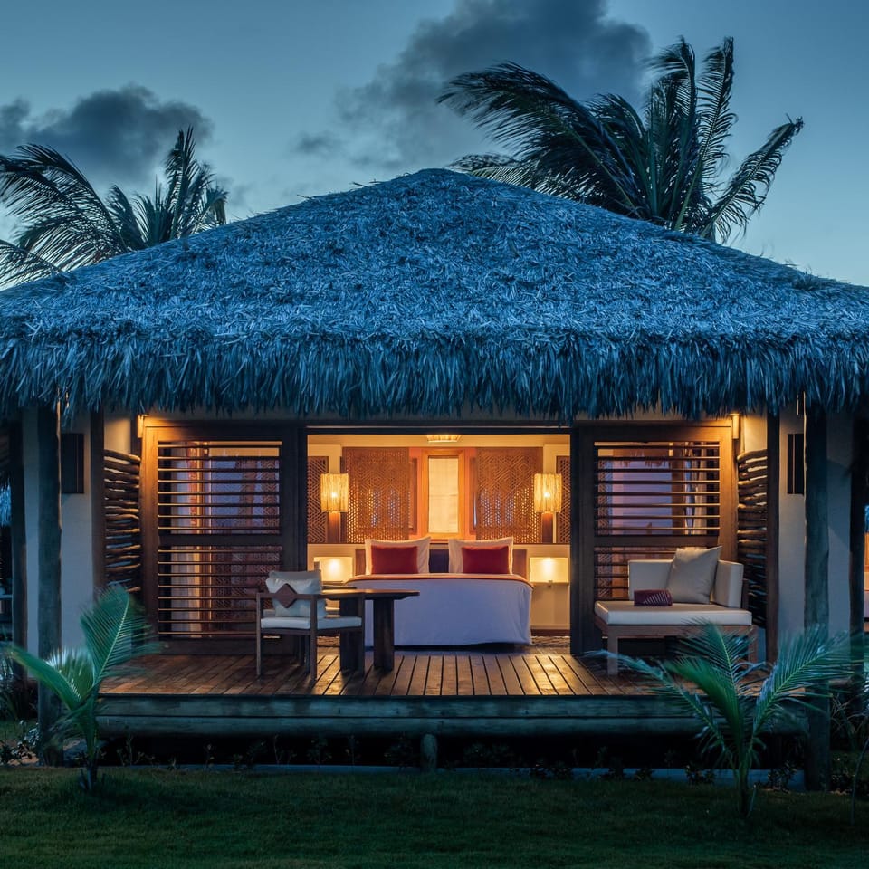 Night, Balcony/Terrace, Bedroom, Garden view