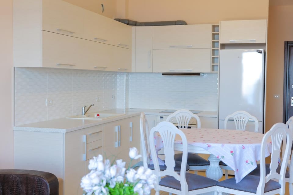 Kitchen or kitchenette, Dining area