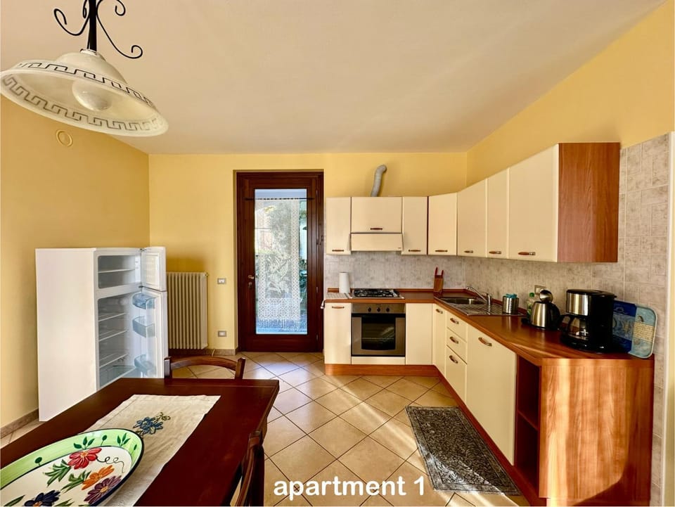 Living room, kitchen