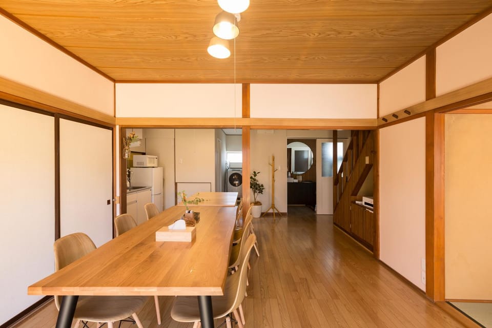 中軽井沢駅徒歩5分 定員13名 1日1組の戸建住宅 tathata Apartment in Karuizawa