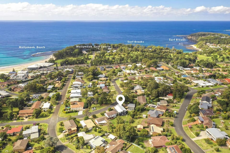 Neighbourhood, Natural landscape, Bird's eye view, Beach, Sea view, Street view