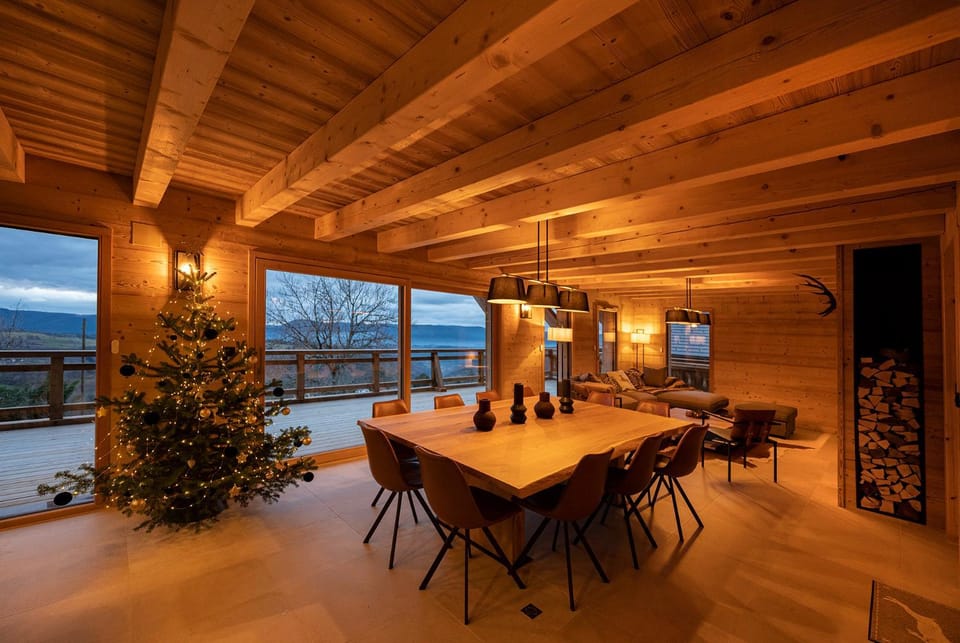 Chalet de Marie, Champ du feu, Luxe, 5 étoiles, 5 ch. 14 personnes Chalet in Grand Est