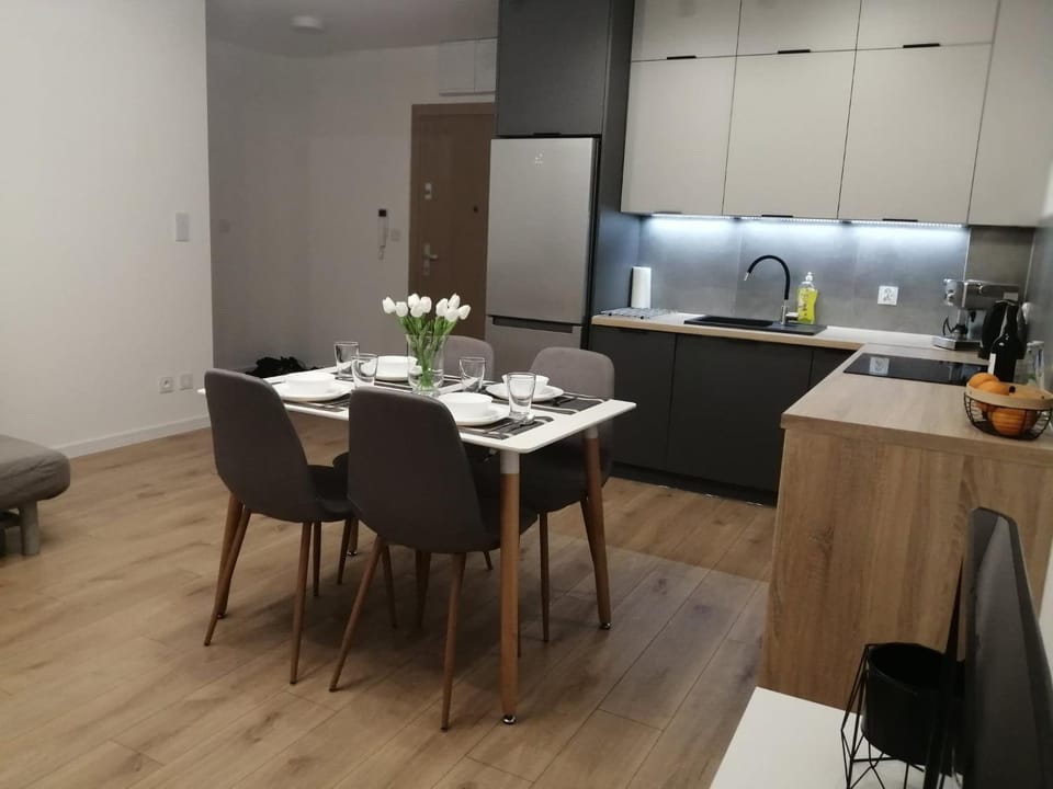 Kitchen or kitchenette, Dining area
