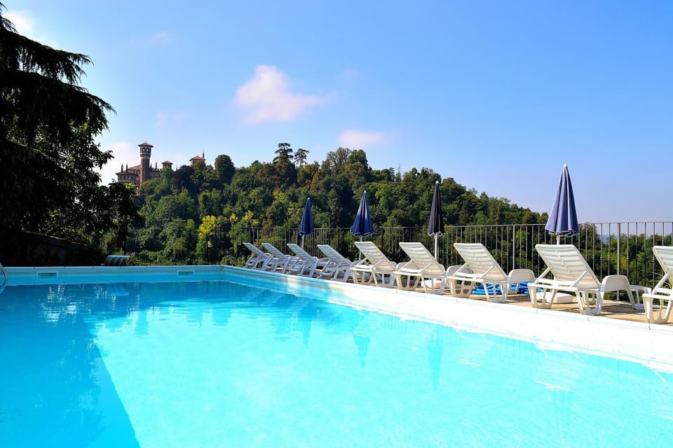 Natural landscape, Pool view, Swimming pool, Swimming pool