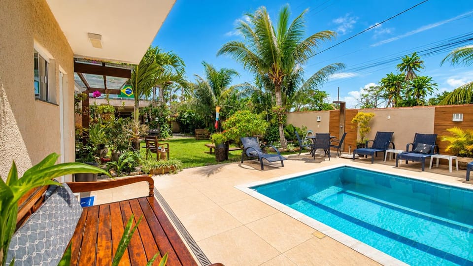 Garden, Pool view, Swimming pool, sunbed