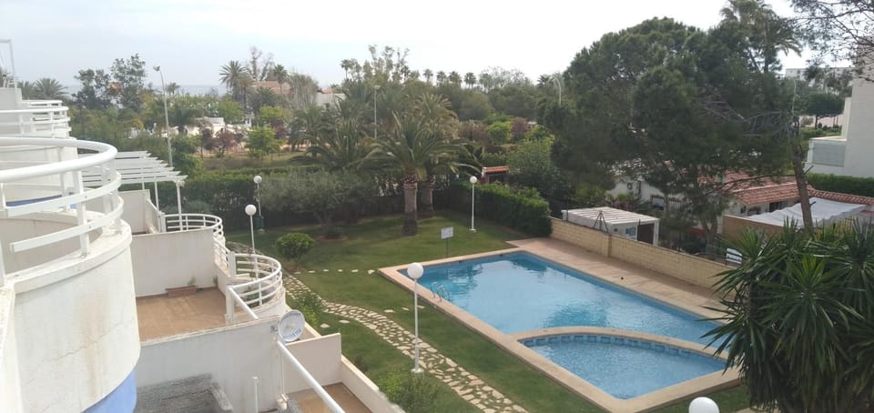 Pool view, Swimming pool